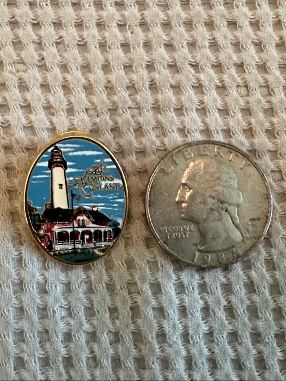 St. Simons Island Pin - Picture 3 of 3